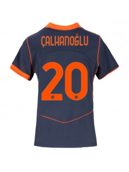 Inter Milan Hakan Calhanoglu #20 Zenski Rezervni Dres 2025-26 Kratak Rukavima Inter Milan Hakan Calhanoglu #20 Zenski Rezervni Dres 2025-26 Kratak Rukavima